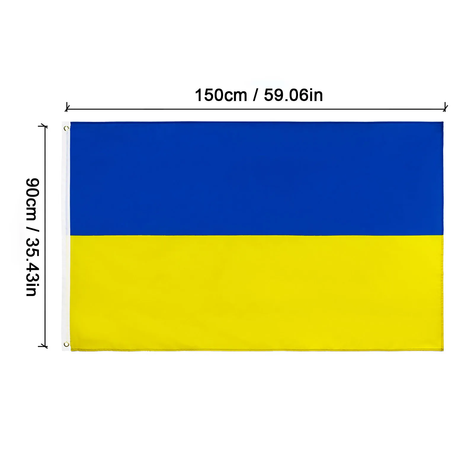 5 X 3FT 150 X 90 CM Blue Yellow UA UKR Ukraine Flag National Flag For Decoration Pendant
5 X 3FT 150 X 90 CM Blue Yellow UA UKR Ukraine Flag National Flag For Decoration Pendant