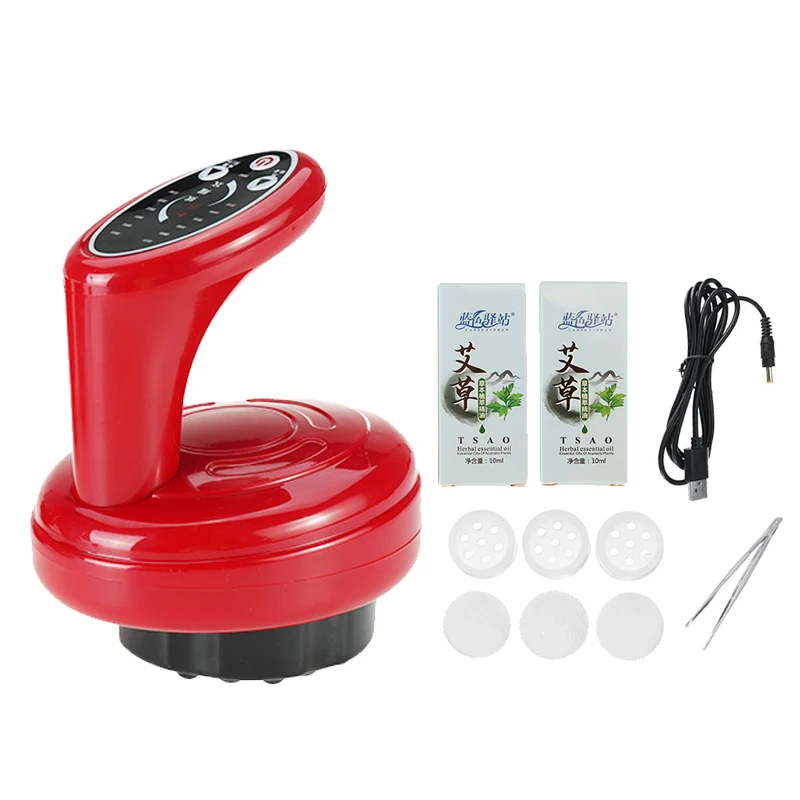 Electric Cupping Massage LCD Display Guasha Scraping EMS Body Massager Vacuum Cans Suction Cup IR Heating Fat Burner Slimming
Electric Cupping Massage LCD Display Guasha Scraping EMS Body Massager Vacuum Cans Suction Cup IR Heating Fat Burner Slimming