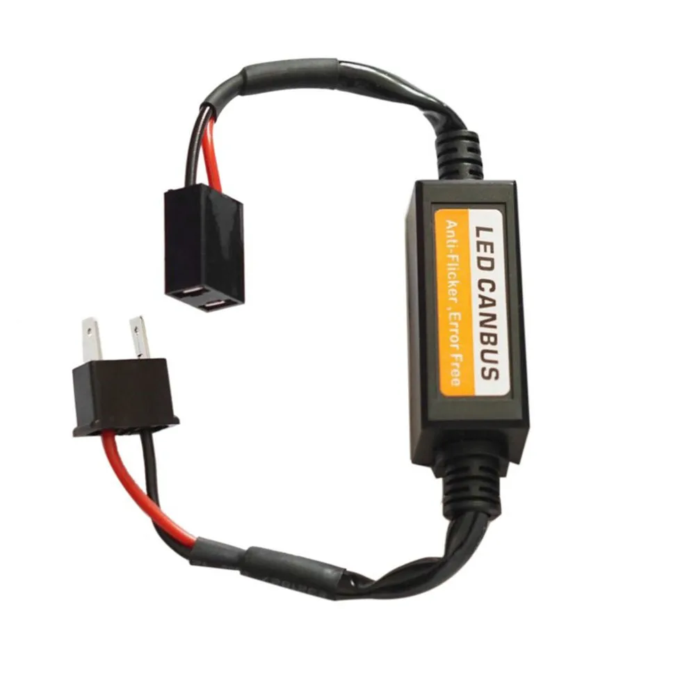 2Pcs H7 LED Headlight Decoder Adapter Canbus Waterproof Anti-Flicker Harness Bulbs Resistor Decoder Warning Error Canceller
2Pcs H7 LED Headlight Decoder Adapter Canbus Waterproof Anti-Flicker Harness Bulbs Resistor Decoder Warning Error Canceller