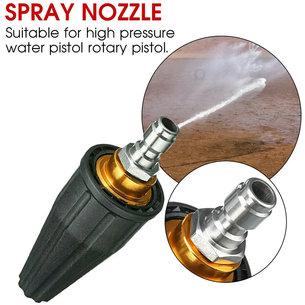 3600PSI* High Pressure Washer Release Jet Wash Quick Rotating Turbo Nozzle Tip For High-pressure Water Rotating Pistol
3600PSI* High Pressure Washer Release Jet Wash Quick Rotating Turbo Nozzle Tip For High-pressure Water Rotating Pistol