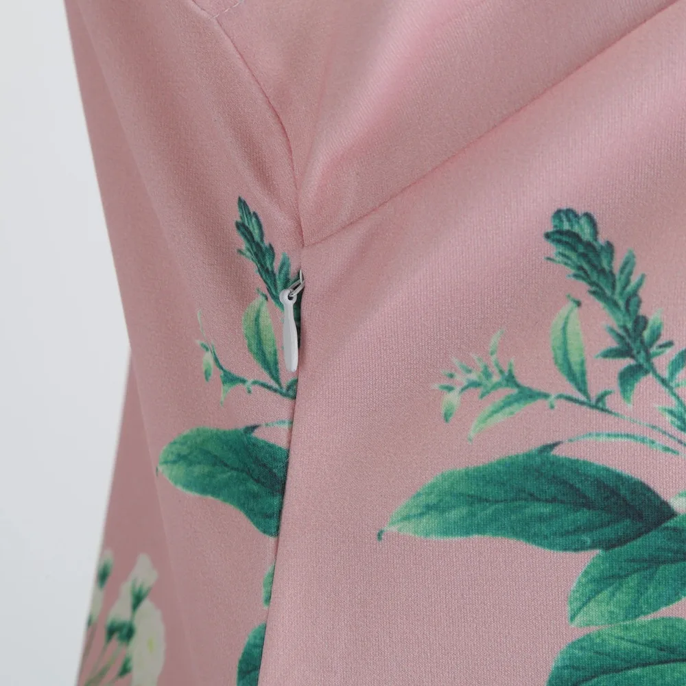 Vintage Women Floral Print Sleeveless Summer Dress Spaghetti Strap V neck Casual Loose Chiffon Dresses A-line Vestidos
Vintage Women Floral Print Sleeveless Summer Dress Spaghetti Strap V neck Casual Loose Chiffon Dresses A-line Vestidos