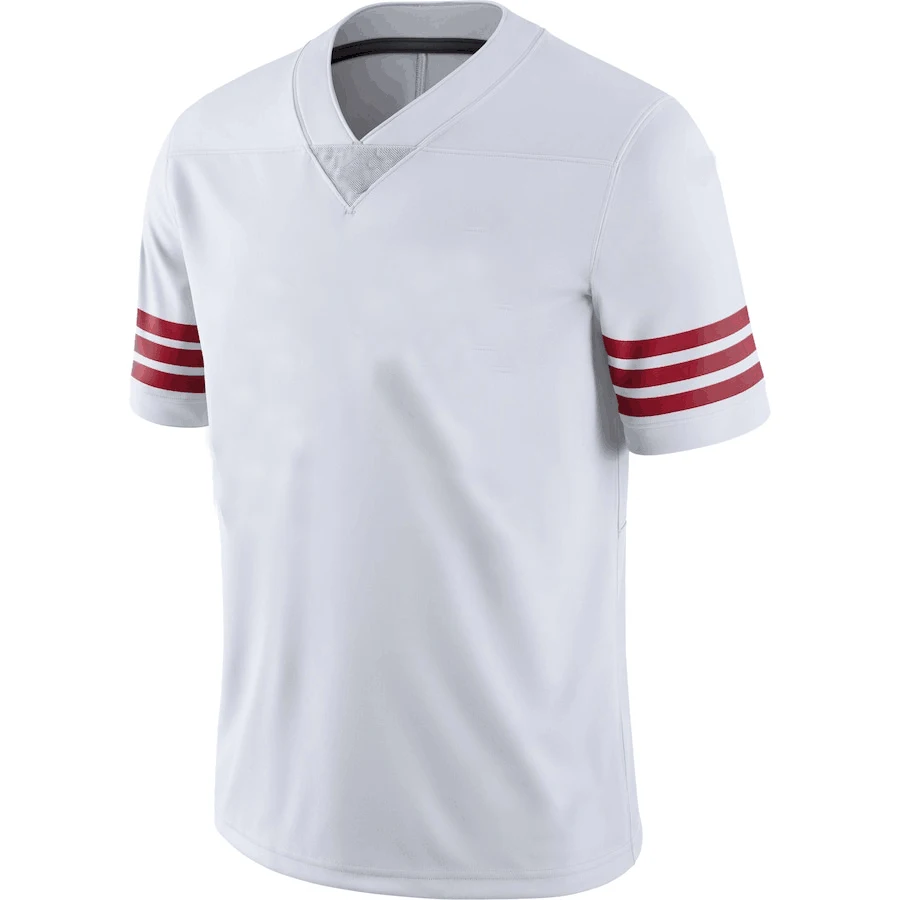 

21 Mens American Football San Francisco Sport Fans Wear George Kittle Nick Bosa Joe Montana Jerry Rice Garoppolo Sherman Jerseys