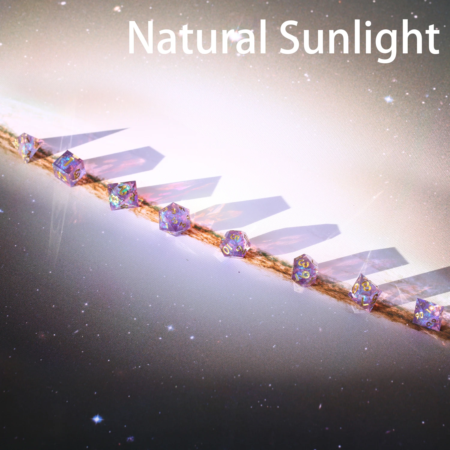 DND Role Playing Game Dice 100% Handcrafted 7-Die Polyhedral Mirror Dice Sets with Sharp Edges and Beautiful Inclusions
DND Role Playing Game Dice 100% Handcrafted 7-Die Polyhedral Mirror Dice Sets with Sharp Edges and Beautiful Inclusions