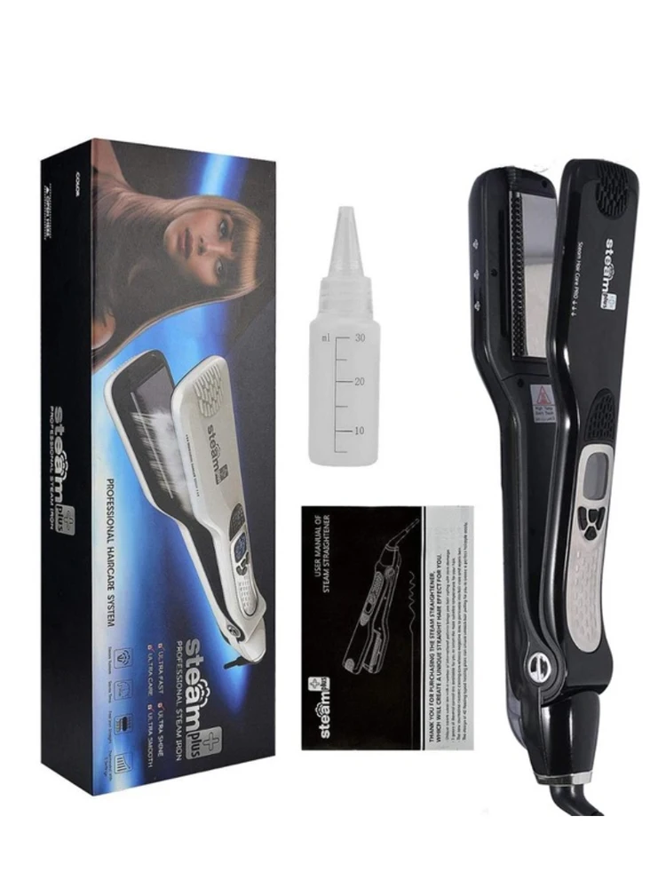 Steam Plus Hair Straightener Brushes Professional Personalized Salon Hair Straightening Flat Iron Fast Heated Hair Styling Tools
Steam Plus Hair Straightener Brushes Professional Personalized Salon Hair Straightening Flat Iron Fast Heated Hair Styling Tools