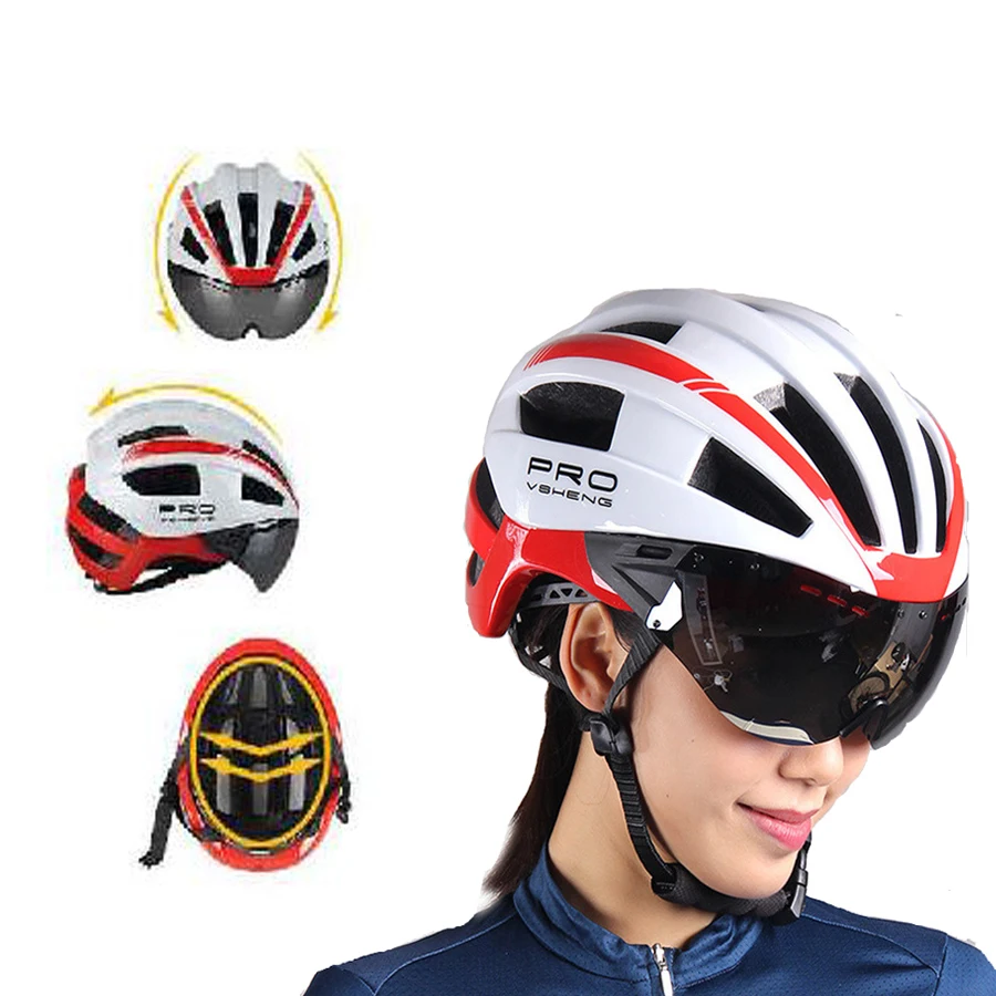 2020 Riding helmet men goggles glass mountain Bike helmet women with removable lining road bike helmet cycling equipment
2020 Riding helmet men goggles glass mountain Bike helmet women with removable lining road bike helmet cycling equipment