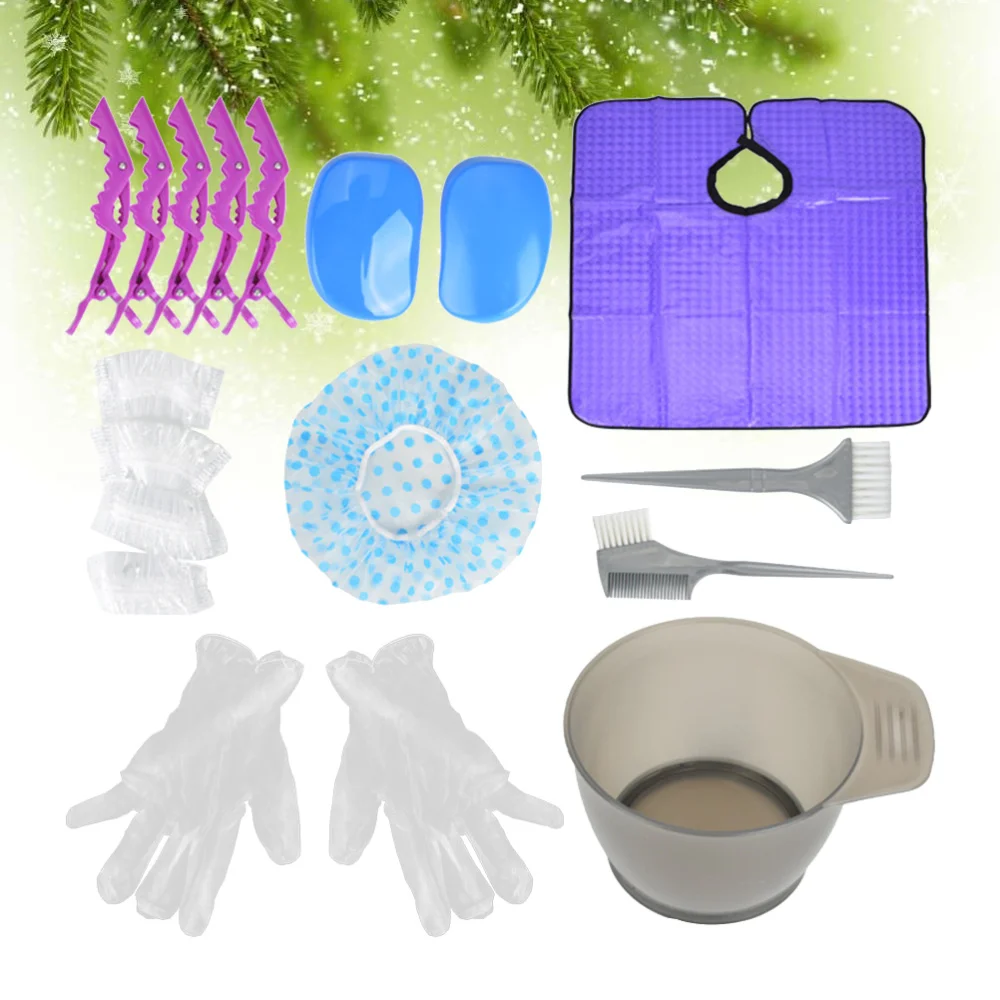 18pcs Professional Hair Dye Tools Comb Soft Earmuffs Hair Coloring Kits Hair Tinting Bowl Mixer Hairdressing Supplies for
18pcs Professional Hair Dye Tools Comb Soft Earmuffs Hair Coloring Kits Hair Tinting Bowl Mixer Hairdressing Supplies for
