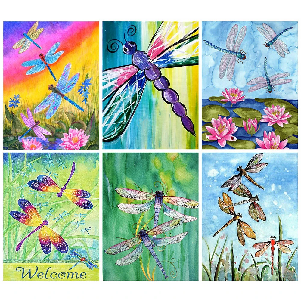 5d Dragonfly Diamond Painting DIY Mosaic Cross Stitch Home Decor Diamond Embroidery Animal Craft Gift
5d Dragonfly Diamond Painting DIY Mosaic Cross Stitch Home Decor Diamond Embroidery Animal Craft Gift