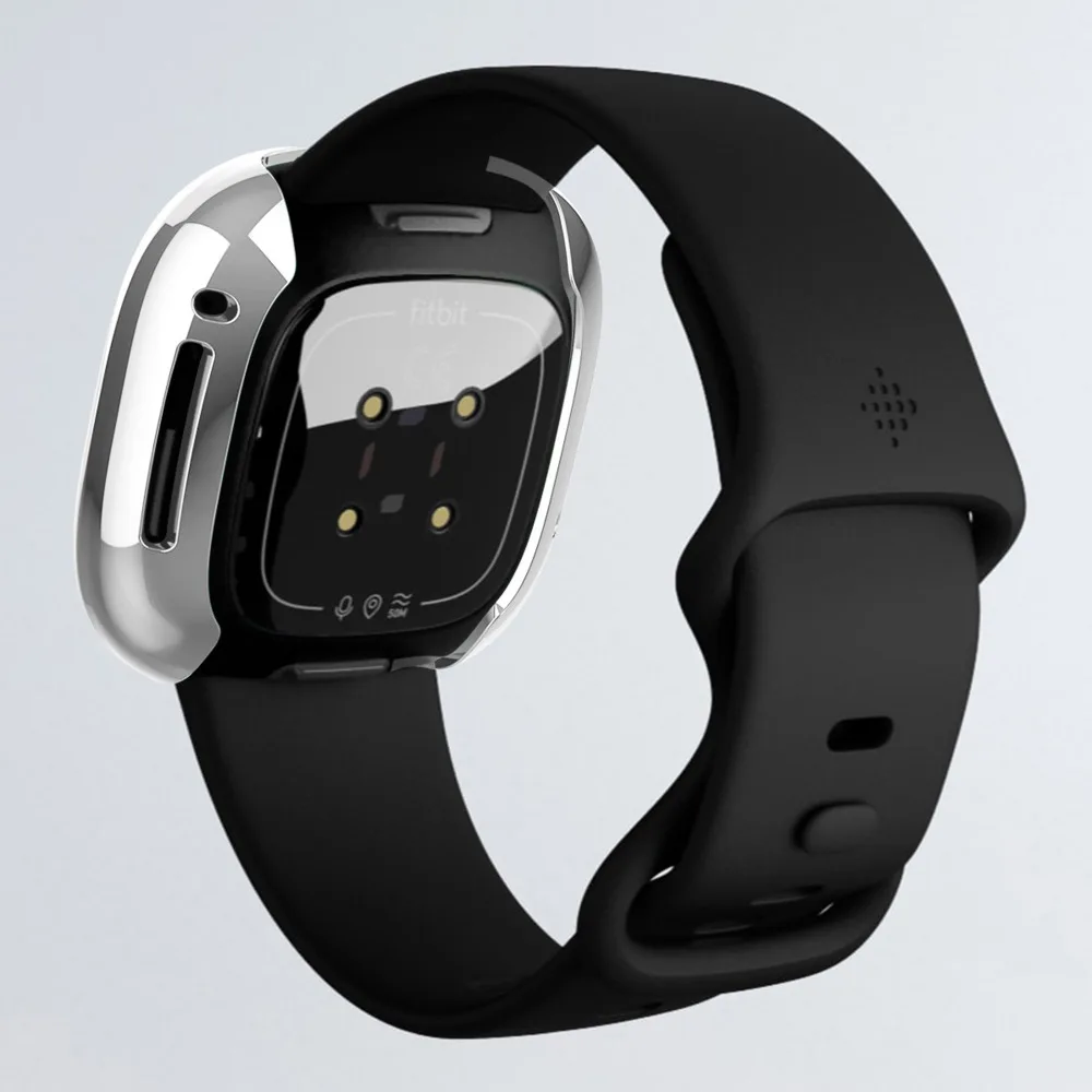 High Quatily Soft TPU Protection Case For Fitbit Versa 3 Electroplate Full Cover Screen Protector Protective Frame Watch Shell
High Quatily Soft TPU Protection Case For Fitbit Versa 3 Electroplate Full Cover Screen Protector Protective Frame Watch Shell