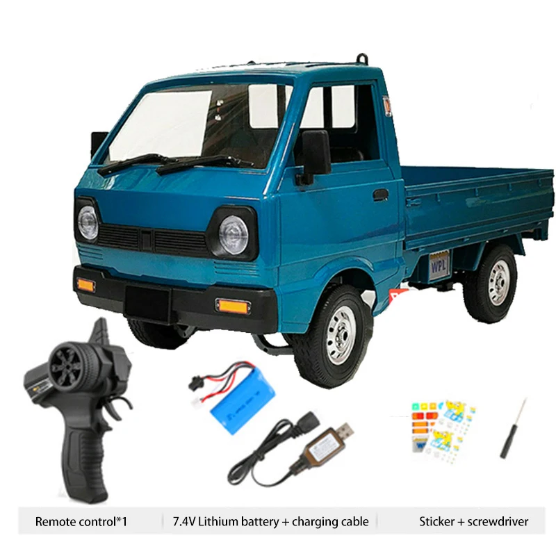 1:10 2WD WPL D12 RC Car Simulation Drift Climbing Truck LED Light On-road 260 Brushed Motor D12 Car 1/10 For Kids Boys Gifts
1:10 2WD WPL D12 RC Car Simulation Drift Climbing Truck LED Light On-road 260 Brushed Motor D12 Car 1/10 For Kids Boys Gifts