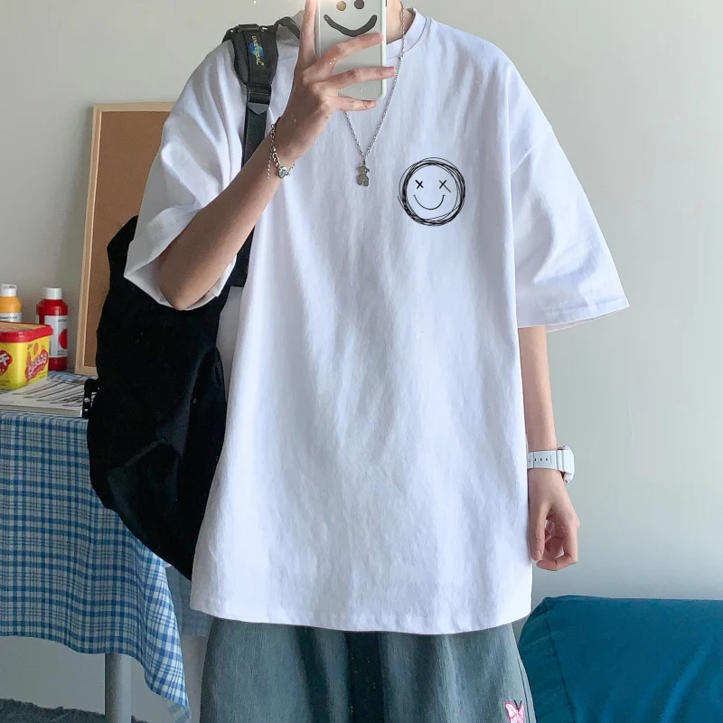 2021 Brand New Cotton Men's T-shirt Summer Fashion Loose Solid T Shirt Casual O-neck Men Short Sleeve Tshirt Male Tee Shirts
2021 Brand New Cotton Men's T-shirt Summer Fashion Loose Solid T Shirt Casual O-neck Men Short Sleeve Tshirt Male Tee Shirts