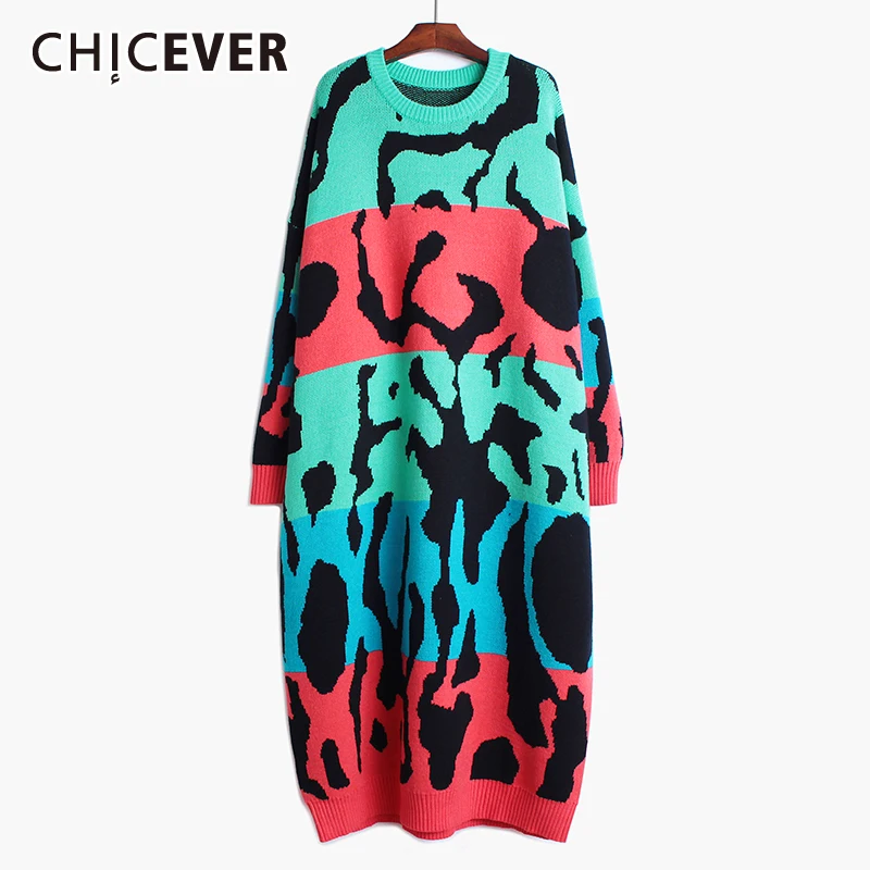 Женское платье средней длины CHICEVER, свободное платье с круглым вырезом и длинным рукавом, 2021 стиль
Женское платье средней длины CHICEVER, свободное платье с круглым вырезом и длинным рукавом, 2021 стиль