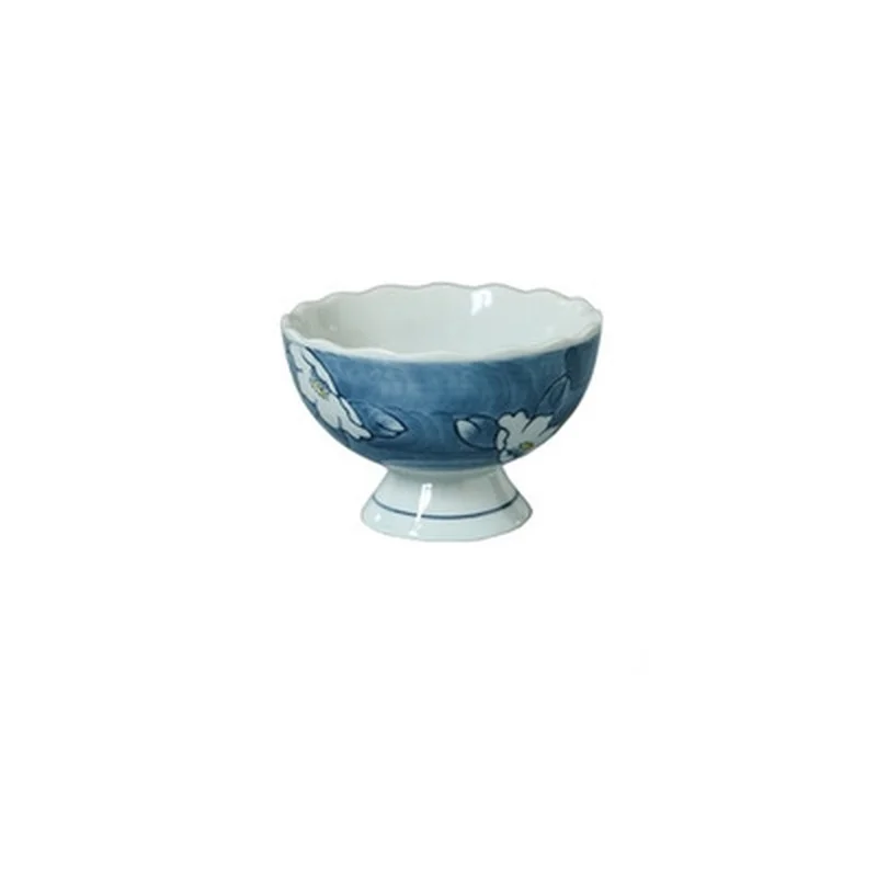 Japanese Flower Line Creative Tall Ceramic Bowl Restaurant Kitchen Household Bone China High Bowl Multi-purpose Tableware
Japanese Flower Line Creative Tall Ceramic Bowl Restaurant Kitchen Household Bone China High Bowl Multi-purpose Tableware