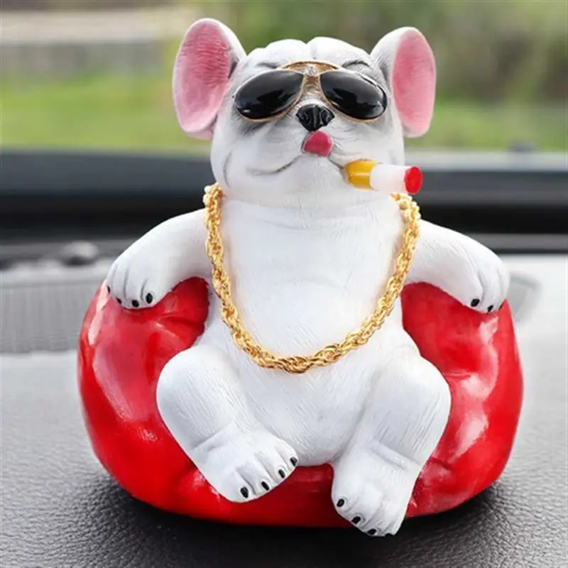 Creative and high-quality car decorations Domineering sofa dog car interior decorations bully dog smoking car personalized decor
Creative and high-quality car decorations Domineering sofa dog car interior decorations bully dog smoking car personalized decor