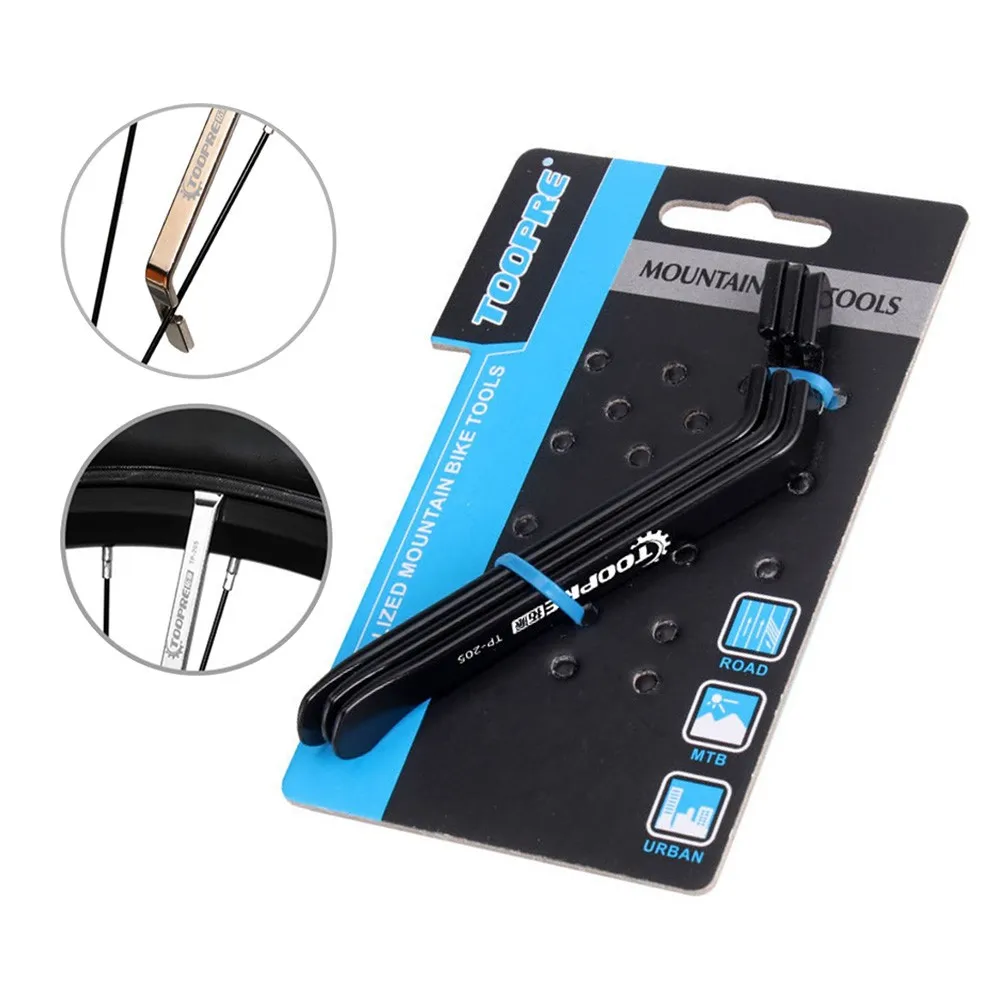 TOOPRE 3Pcs Bicycle Tire Lever Tyre Changing Removal Tool Steel Crowbar Cycling Accessories For Pulling Out Tires Bicicleta
TOOPRE 3Pcs Bicycle Tire Lever Tyre Changing Removal Tool Steel Crowbar Cycling Accessories For Pulling Out Tires Bicicleta
