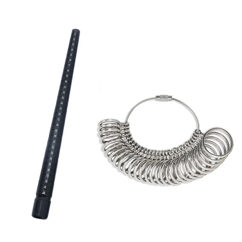 Professional Ring Sizes, Finger Ring, Ring Size / Ring Size / Mandrel, Measuring Stick, Jewelry, Women and Men
Professional Ring Sizes, Finger Ring, Ring Size / Ring Size / Mandrel, Measuring Stick, Jewelry, Women and Men