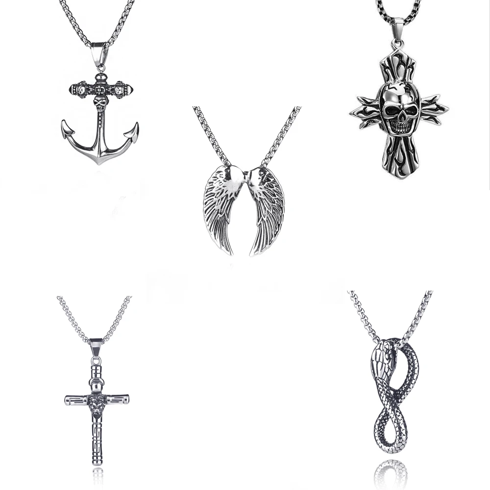 2021 New Retro Titanium Steel Personality Cross Necklace Male Pendant Pendant Accessories Sweater Chain Female Jewelry
2021 New Retro Titanium Steel Personality Cross Necklace Male Pendant Pendant Accessories Sweater Chain Female Jewelry