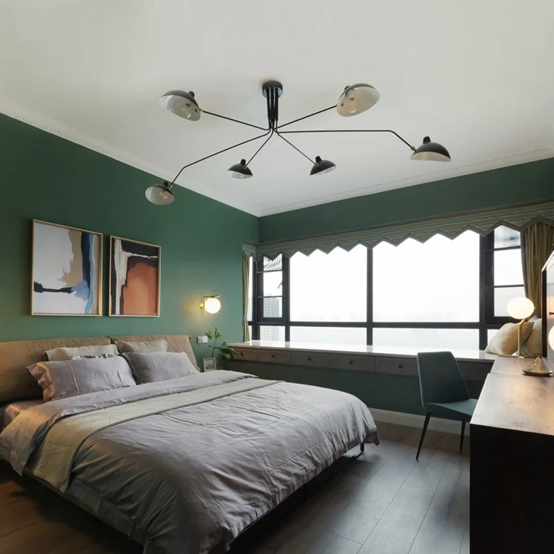 Nordic Retro Spider Iron Pendant lights Serge lamp luminaire suspendu Vintage hanging lamp Industrial light fixtures Drop ship
Nordic Retro Spider Iron Pendant lights Serge lamp luminaire suspendu Vintage hanging lamp Industrial light fixtures Drop ship