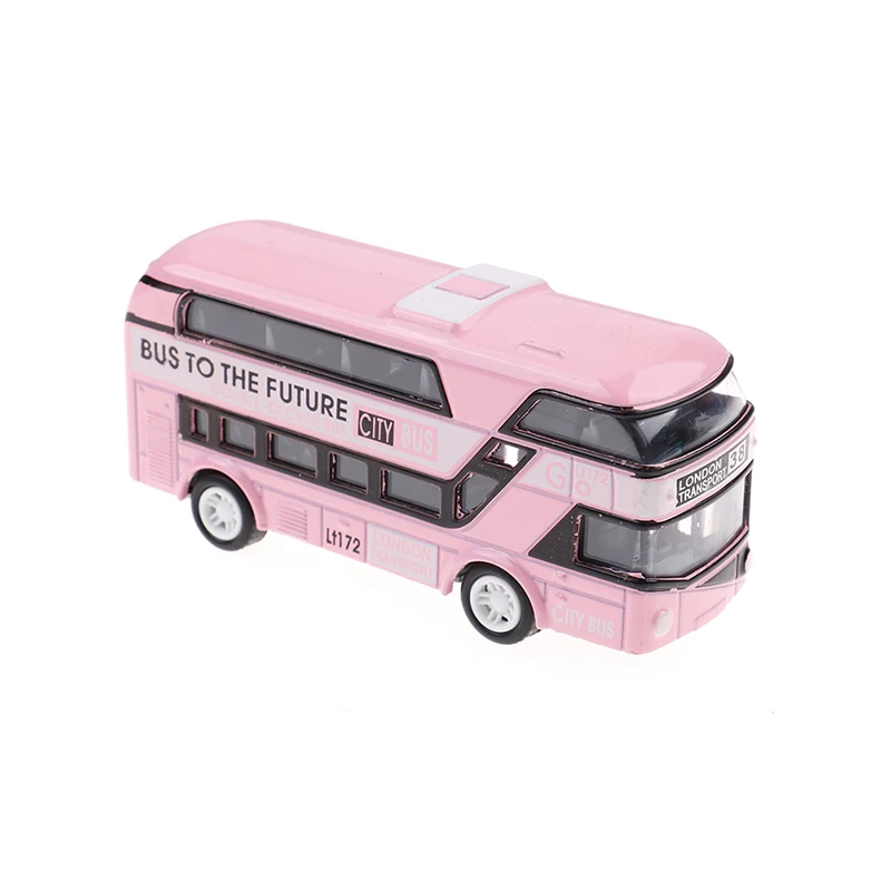 Модель автомобиля двухслойная модель лондонского автобуса литые игрушки из
