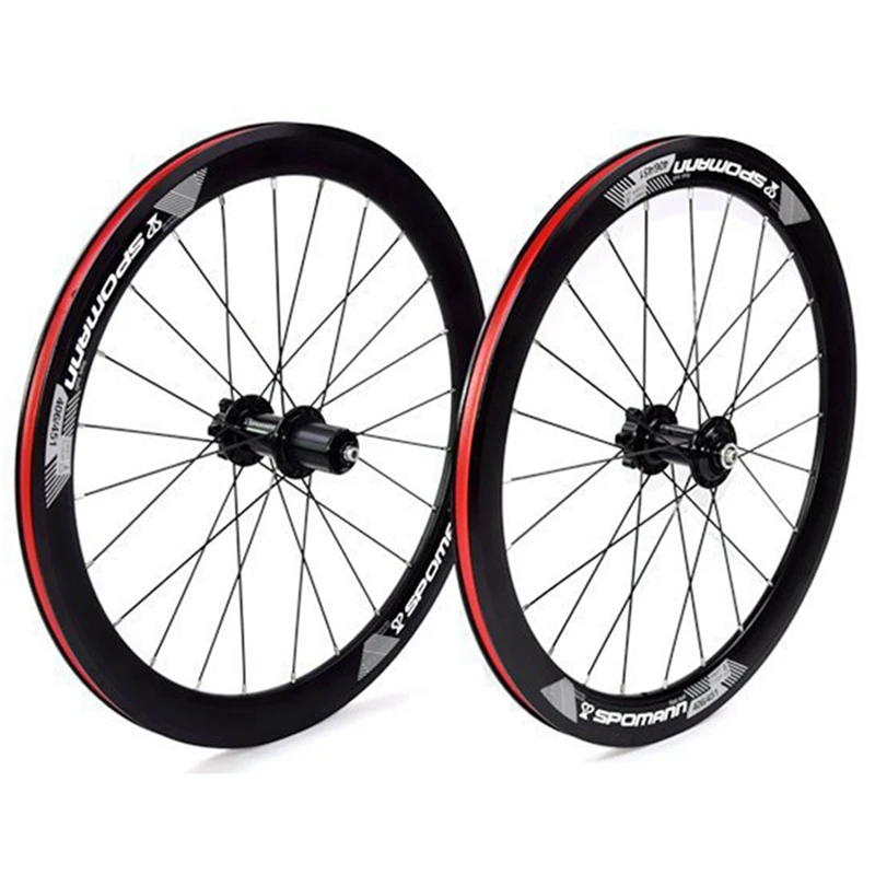 SPOMANN Folding Bike BMX Mountain Bike Wheel Set 20 Inches/451 Big Ring 4.0 Wheel Disc Brake Six Nails Compatible With V Brake
SPOMANN Folding Bike BMX Mountain Bike Wheel Set 20 Inches/451 Big Ring 4.0 Wheel Disc Brake Six Nails Compatible With V Brake