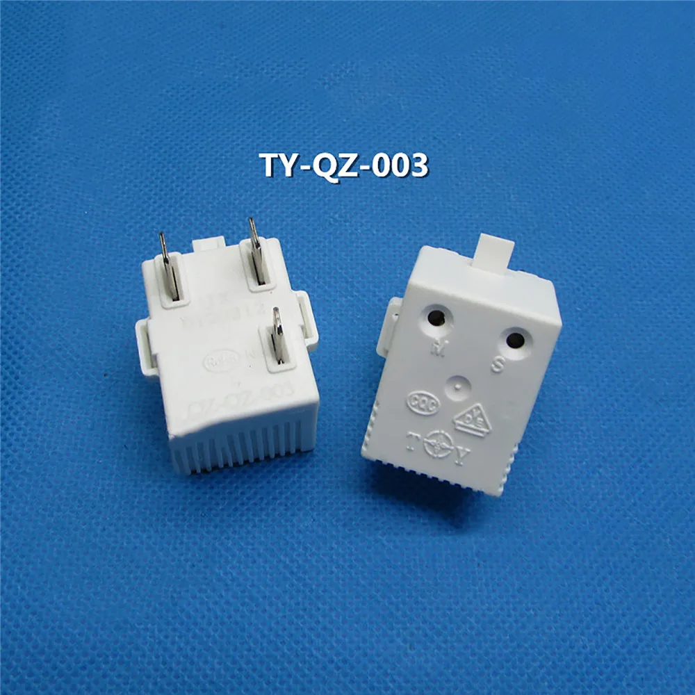 Universal 3-pin TY-QZ-003 for Haier Refrigerator Compressor Starter for Rongsheng Refrigerator Accessories
Universal 3-pin TY-QZ-003 for Haier Refrigerator Compressor Starter for Rongsheng Refrigerator Accessories