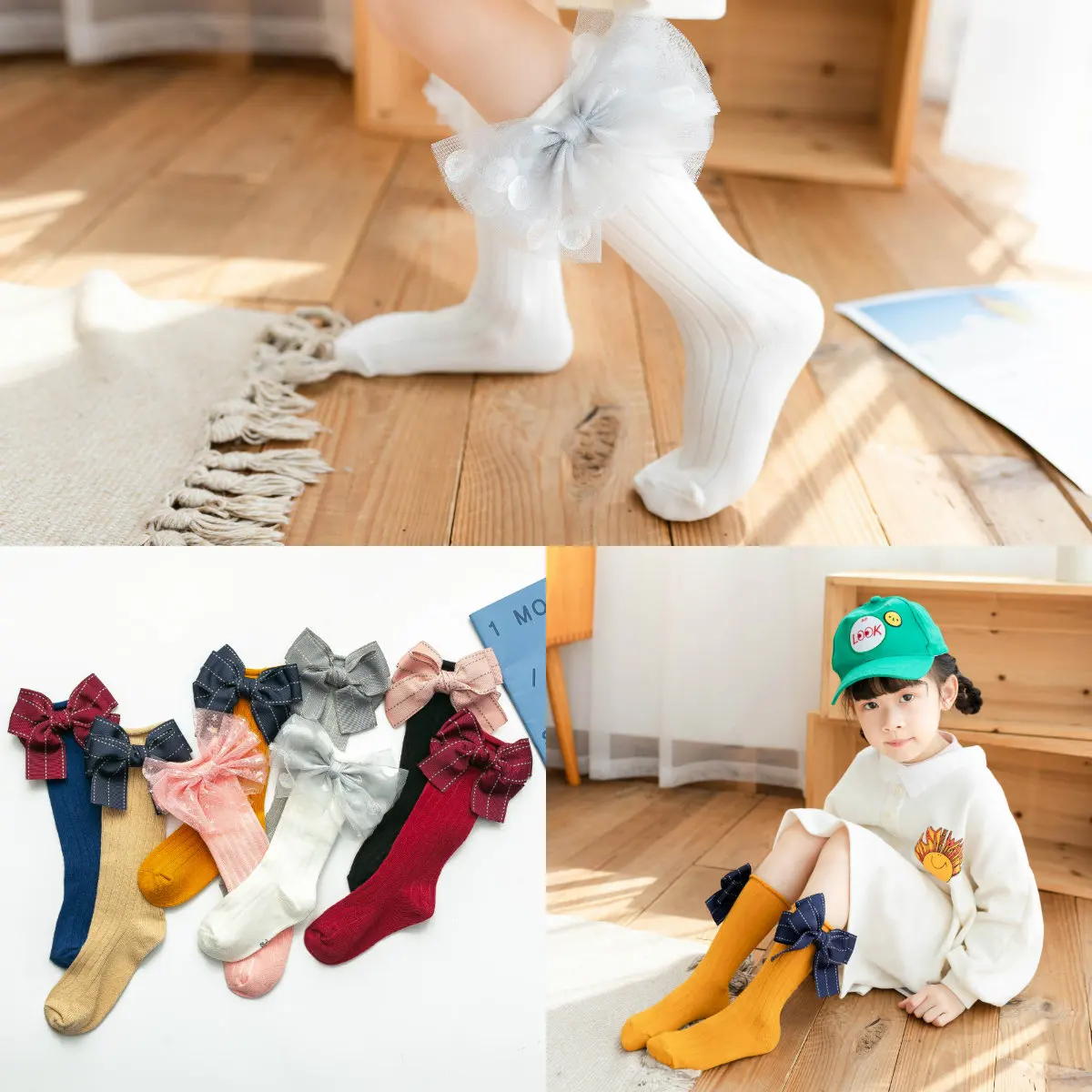 Ecavus Spring Fashion Children Socks With Bows Baby Girls Knee High Sock Cotton Soft Toddlers Long Socks For Kids Princess Sock
Ecavus Spring Fashion Children Socks With Bows Baby Girls Knee High Sock Cotton Soft Toddlers Long Socks For Kids Princess Sock