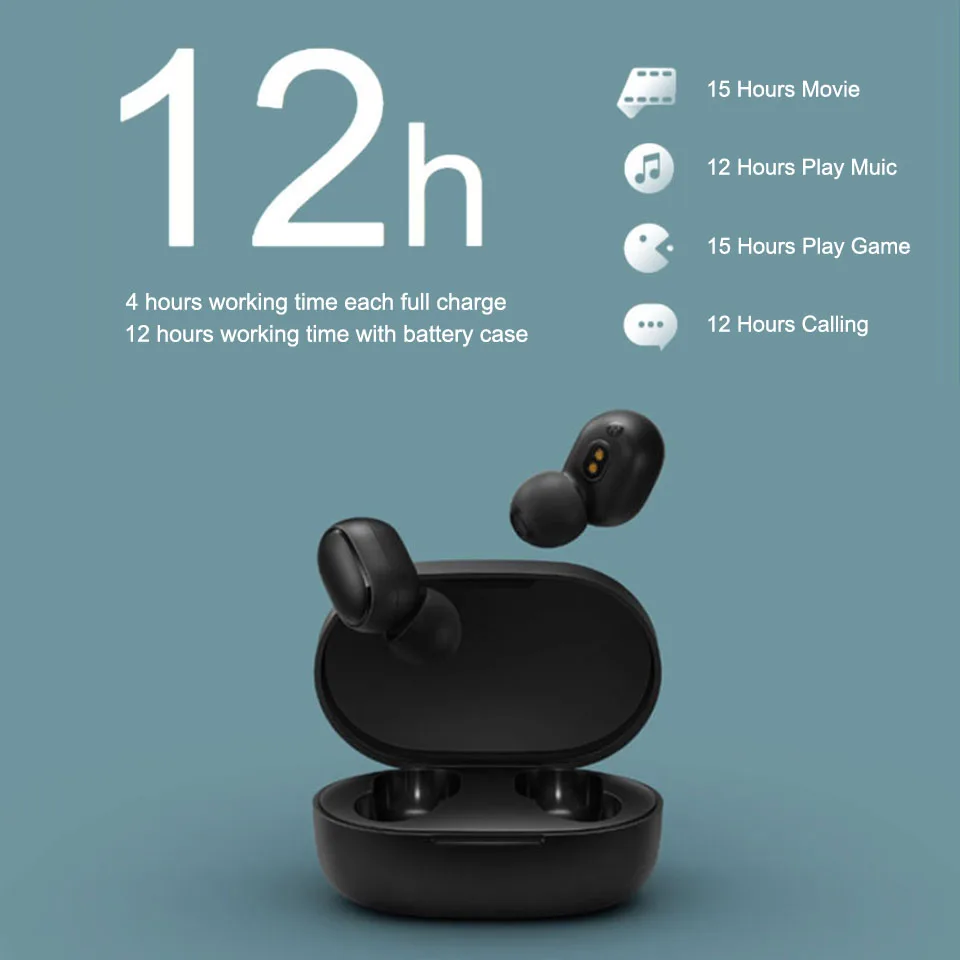 Беспроводные наушники-вкладыши Orendil EBM1 Bluetooth 5 0 TWS hi-fi поддержка iOS/Android |