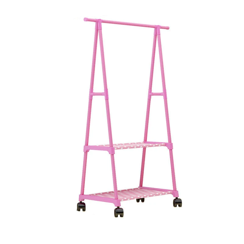 Coat Rack Floor Standing Clothes Hanging Storage Shelf Clothes Hanger Racks With Wheel Simple Style Bedroom Furniture
Coat Rack Floor Standing Clothes Hanging Storage Shelf Clothes Hanger Racks With Wheel Simple Style Bedroom Furniture