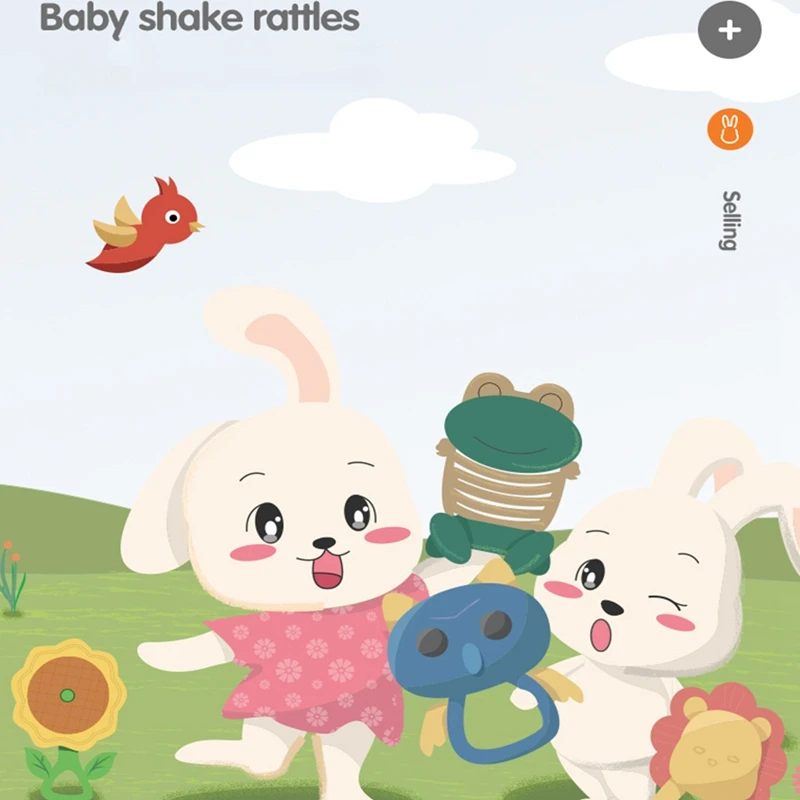 TUMAMA 10Pcs Baby Rattles Toys Music Bed Bell Hand Hold Jingle Shaking Bell Plastic Animal Rattles Baby Toys 0-12 Months Bell
TUMAMA 10Pcs Baby Rattles Toys Music Bed Bell Hand Hold Jingle Shaking Bell Plastic Animal Rattles Baby Toys 0-12 Months Bell