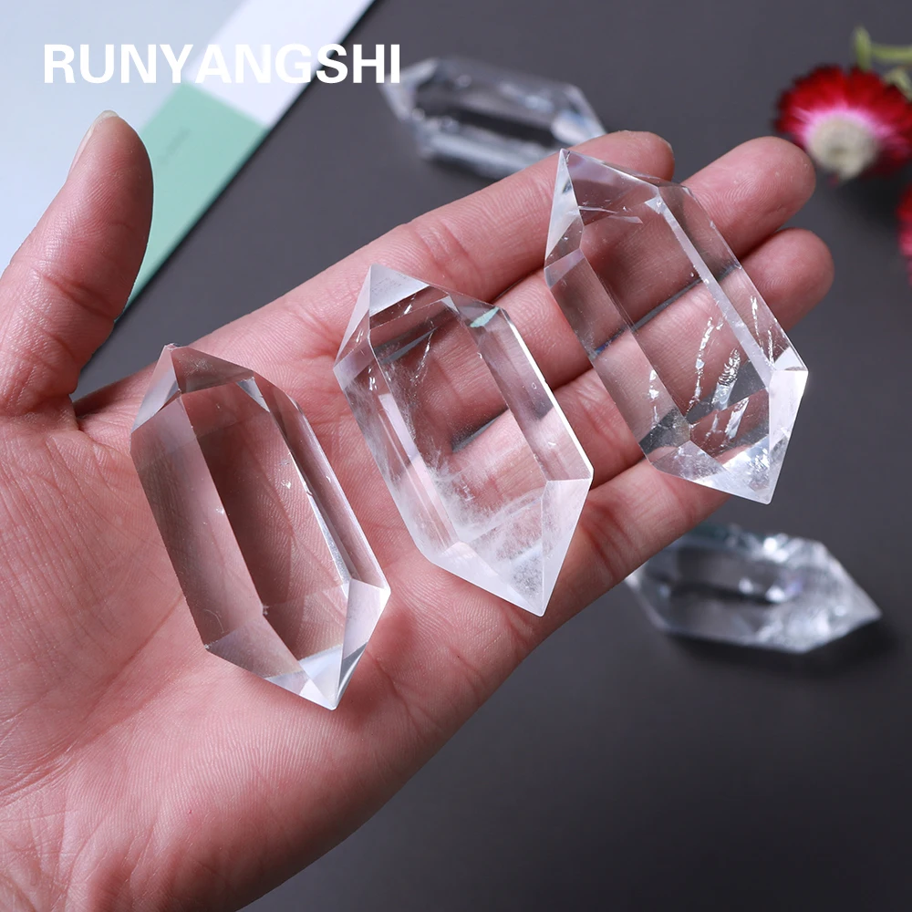 5-6cm Natural Rock Clear Quartz Crystal Point Healing Stone white crystal Obelisk Wand Home Decoration 1PC
5-6cm Natural Rock Clear Quartz Crystal Point Healing Stone white crystal Obelisk Wand Home Decoration 1PC