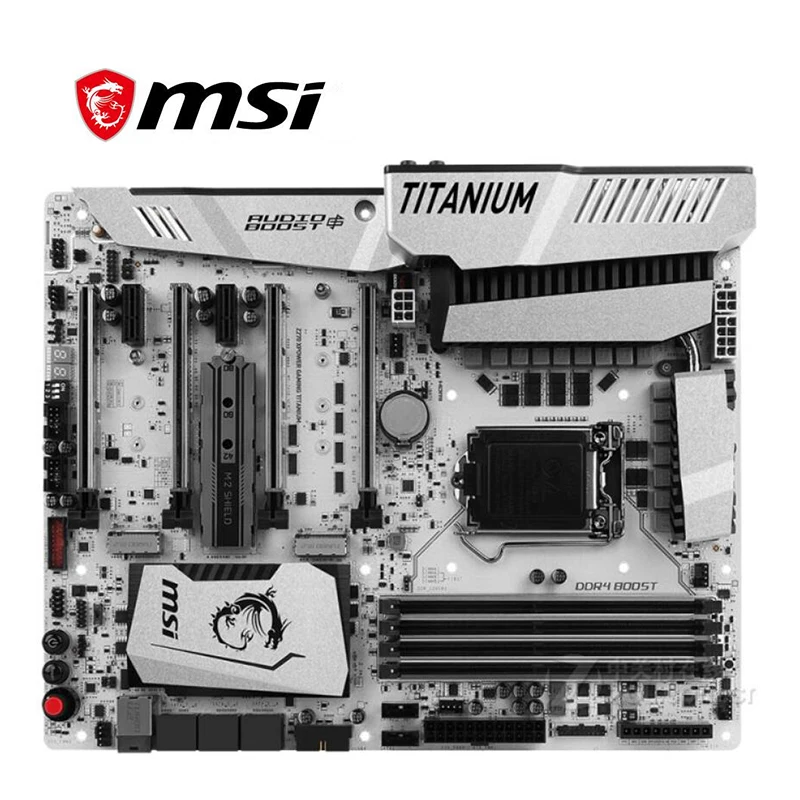 Для MSI Z270 XPOWER игровая титановая материнская плата LGA 1151 DDR4 для Intel Z27 настольная SATA