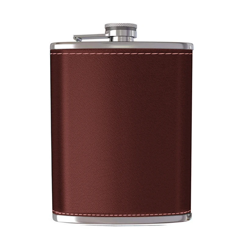 7oz Mini Stainless Steel Hip Flask PU Leather Surface Top Grade Whiskey Alcohol Flask Portable Travel Wine Bottle Liquor Bottle
7oz Mini Stainless Steel Hip Flask PU Leather Surface Top Grade Whiskey Alcohol Flask Portable Travel Wine Bottle Liquor Bottle