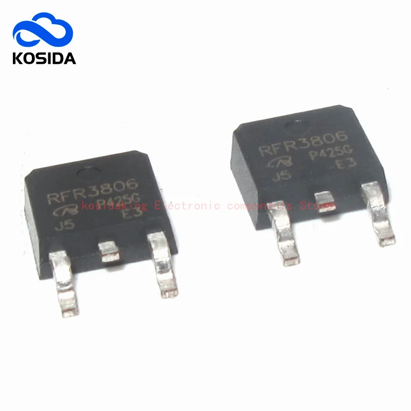 10PCS RFR3806 IRFR3806 FR3806 IRF3806 IRFR3806TRPBF TO252 60V 43A MOS field effect tube triode New and original
10PCS RFR3806 IRFR3806 FR3806 IRF3806 IRFR3806TRPBF TO252 60V 43A MOS field effect tube triode New and original