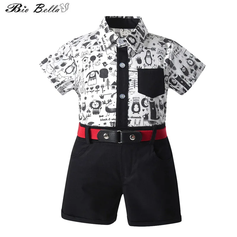 Летняя одежда для мальчиков с мультипликационным рисунком, модный костюм, новинка 2021, стильная детская одежда для мальчиков стандартной св... 
Летняя одежда для мальчиков с мультипликационным рисунком, модный костюм, новинка 2021, стильная детская одежда для мальчиков стандартной св...