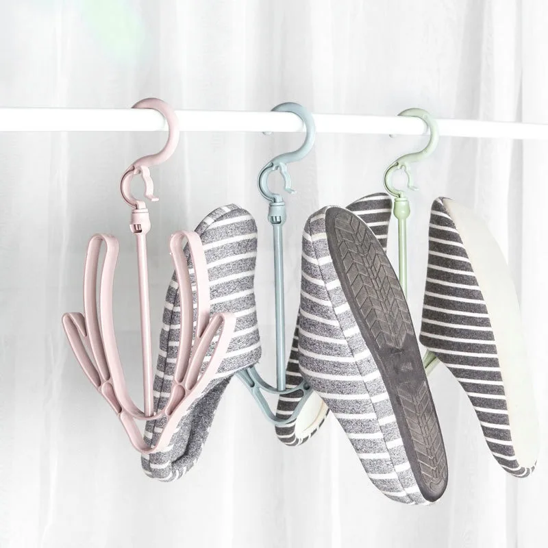 Balcony Windproof Shoes Hanging Rack Shoes Drying Hanger Shelf Stand For Footwear Creative Shoe Storage Organizer Hook 
Balcony Windproof Shoes Hanging Rack Shoes Drying Hanger Shelf Stand For Footwear Creative Shoe Storage Organizer Hook