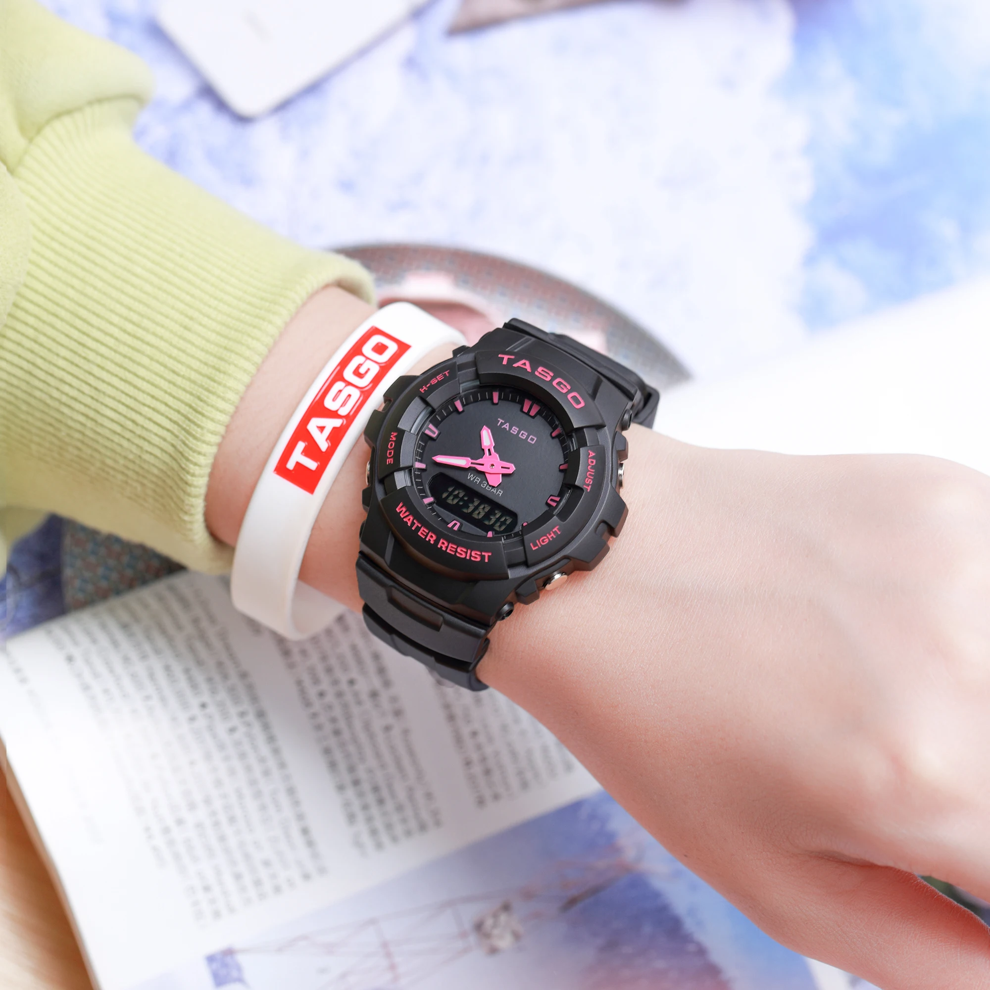TASGO Watches Women Fashion Watch 2020 Sports Woman Watches LED Digital Ladies Bracelet Wristwatch Female Relogio Feminino
TASGO Watches Women Fashion Watch 2020 Sports Woman Watches LED Digital Ladies Bracelet Wristwatch Female Relogio Feminino