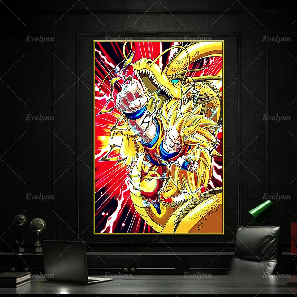 Dragon Ball Goku Anime Canvas Poster Modern Living Room Cuadros Wall Painting Nordic Home Bedroom Decor Prints Pictures Gift
Dragon Ball Goku Anime Canvas Poster Modern Living Room Cuadros Wall Painting Nordic Home Bedroom Decor Prints Pictures Gift