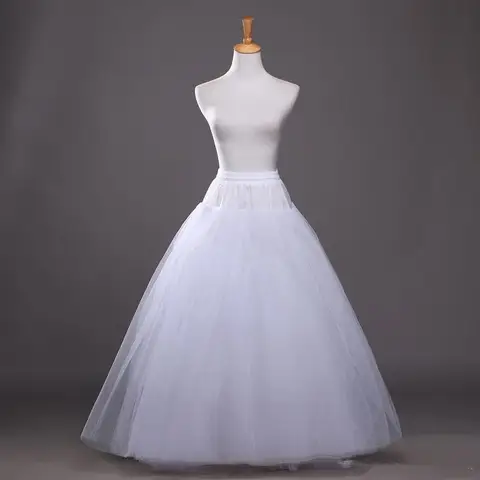 Бальное платье из мягкого фатина регулируемого размера, трехслойная юбка, свадебные Подъюбники