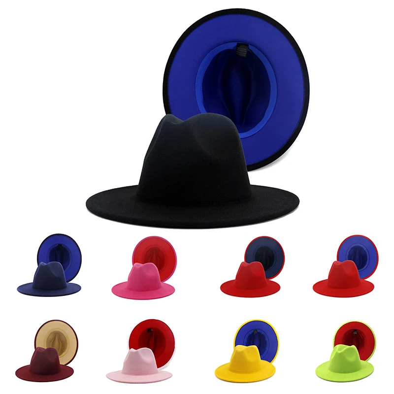 2022 New Designer Wide Brim Wool Fedora 2 Inner And Outer Hat Magician Hat For Men And Women
2022 New Designer Wide Brim Wool Fedora 2 Inner And Outer Hat Magician Hat For Men And Women