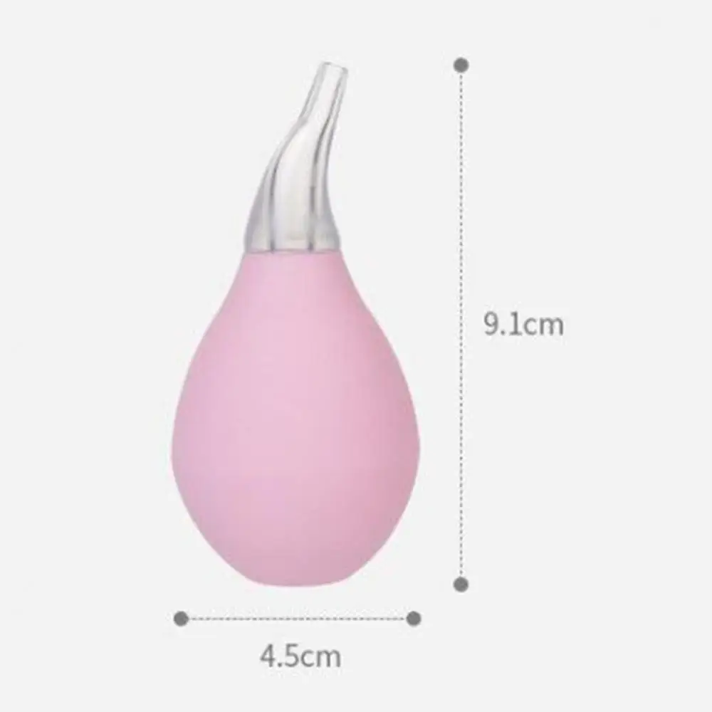 Newborn Nasal Mucus and Foreign Body Cleaning Waterdrop Shape Manual Soft Baby Nasal Aspirator Suction Pump Nose Cleaning Tool
Newborn Nasal Mucus and Foreign Body Cleaning Waterdrop Shape Manual Soft Baby Nasal Aspirator Suction Pump Nose Cleaning Tool