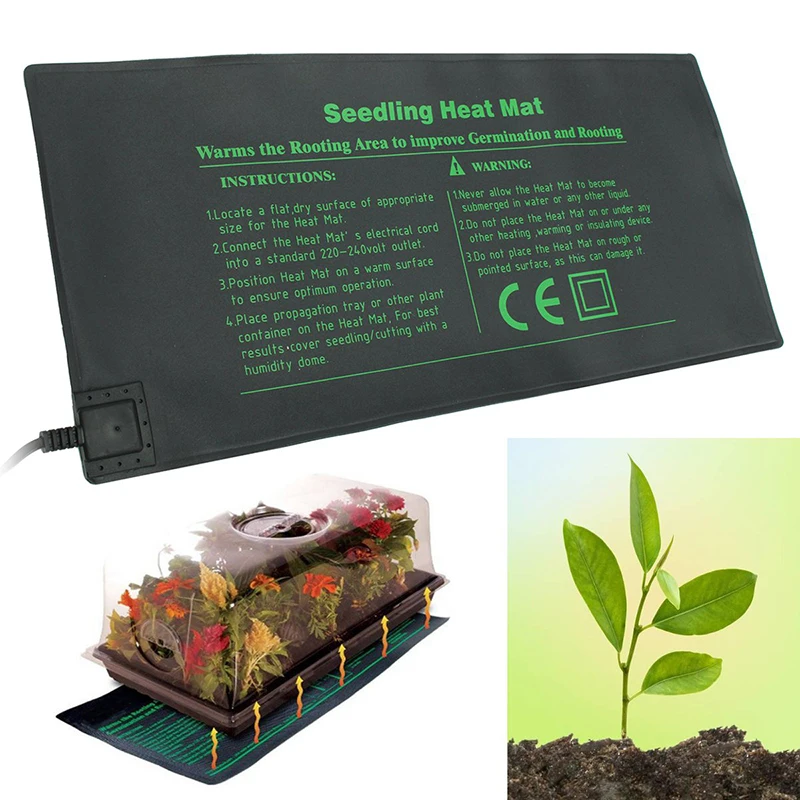 110V Seedling Heating Mat Plant Seed Germination Propagation Pad Garden Supplies
110V Seedling Heating Mat Plant Seed Germination Propagation Pad Garden Supplies