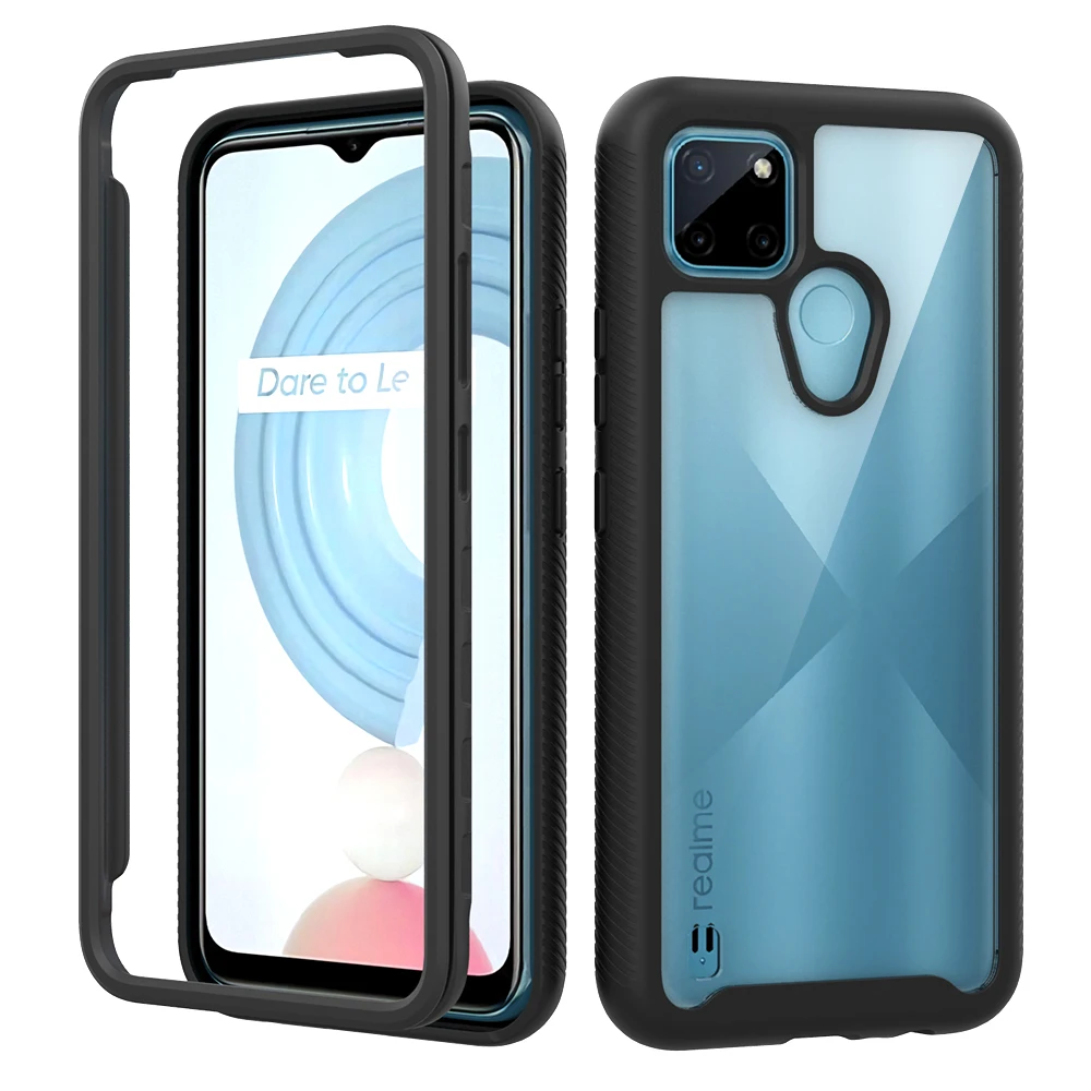Hybrid Full Protective Cover Armor Case For Realme C21Y Case TPU Bumper Crystal Clear Rugged Cases RealmeC21Y Funda
Hybrid Full Protective Cover Armor Case For Realme C21Y Case TPU Bumper Crystal Clear Rugged Cases RealmeC21Y Funda