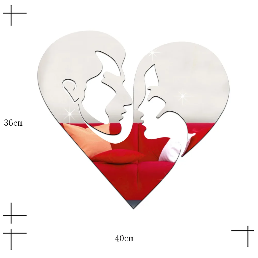 Valentine's Day 3D Wall Stickers for Home Decor Wedding Decoration Acrylic Mirror Sticker Self Adhesive Decal Mural Wall Decor
Valentine's Day 3D Wall Stickers for Home Decor Wedding Decoration Acrylic Mirror Sticker Self Adhesive Decal Mural Wall Decor