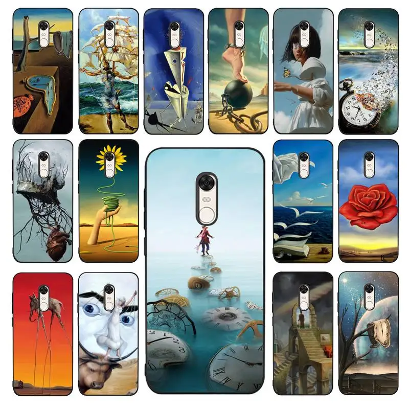 YNDFCNB Salvador Dali Art Phone Case for Redmi 5 6 7 8 9 A 5plus K20 4X 6 cover
YNDFCNB Salvador Dali Art Phone Case for Redmi 5 6 7 8 9 A 5plus K20 4X 6 cover