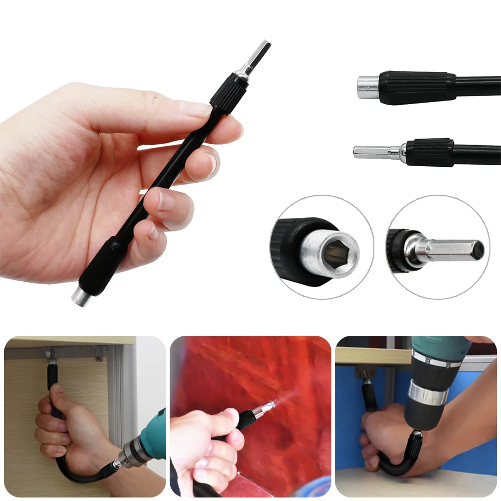 Flexible Shaft Extension Screwdriver Drill Bit Holder Link for Electronic Drill 132mm Hex Shaft Rod Adapter for Power Tool
Flexible Shaft Extension Screwdriver Drill Bit Holder Link for Electronic Drill 132mm Hex Shaft Rod Adapter for Power Tool