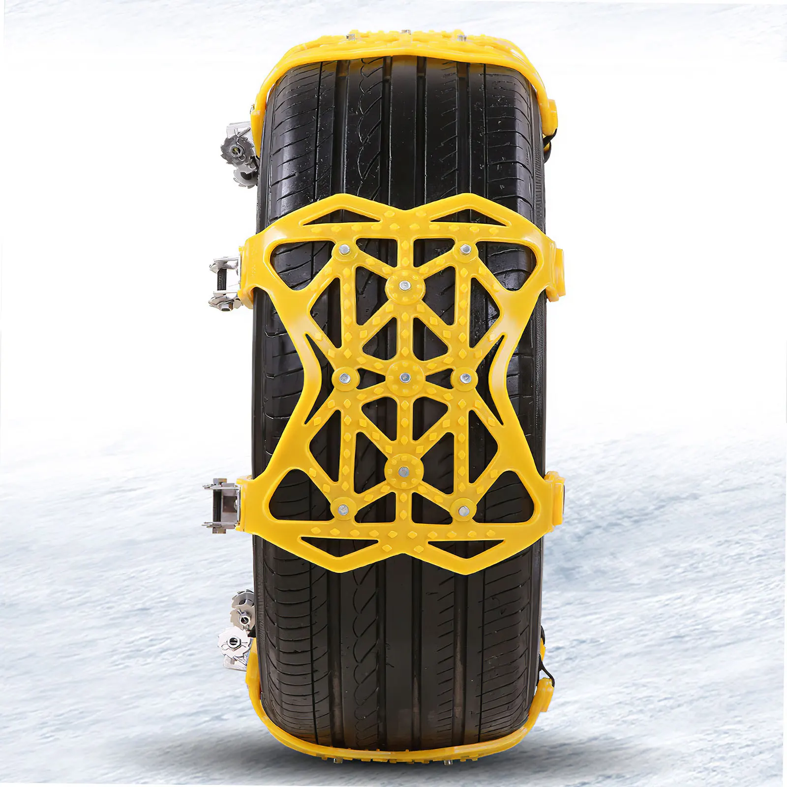Off-Road Vehicle Lengthened Car Tire Snow Chain Anti-Skiing Tire Evacuation Chain Large Beef Tendon Ice Breaker For Automobile
Off-Road Vehicle Lengthened Car Tire Snow Chain Anti-Skiing Tire Evacuation Chain Large Beef Tendon Ice Breaker For Automobile
