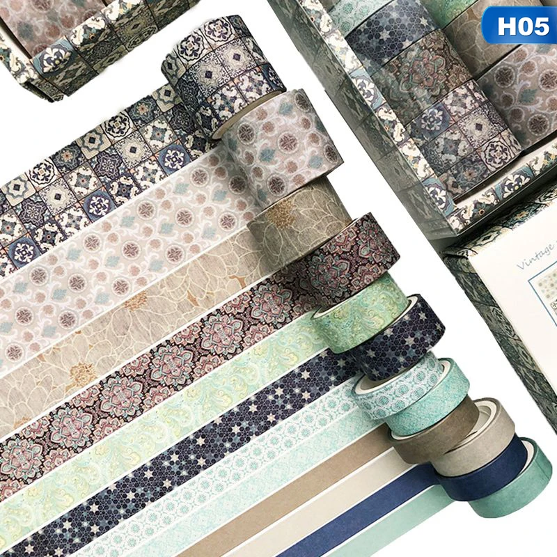 12Pcs/Set Green Plant Washi Tape Solid Color Masking Tape Decorative Adhesive Tape Sticker Scrapbooking Diary Stationery Supply
12Pcs/Set Green Plant Washi Tape Solid Color Masking Tape Decorative Adhesive Tape Sticker Scrapbooking Diary Stationery Supply