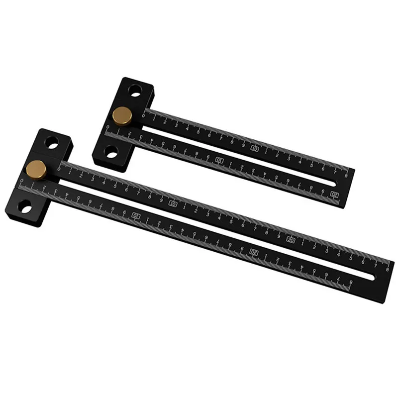Woodworking Scriber Ruler T-type Hole Ruler Scribing Mark Line Gauge Carpenter Measuring Tool Drawing Precise Scale Ruler Scribe
Woodworking Scriber Ruler T-type Hole Ruler Scribing Mark Line Gauge Carpenter Measuring Tool Drawing Precise Scale Ruler Scribe