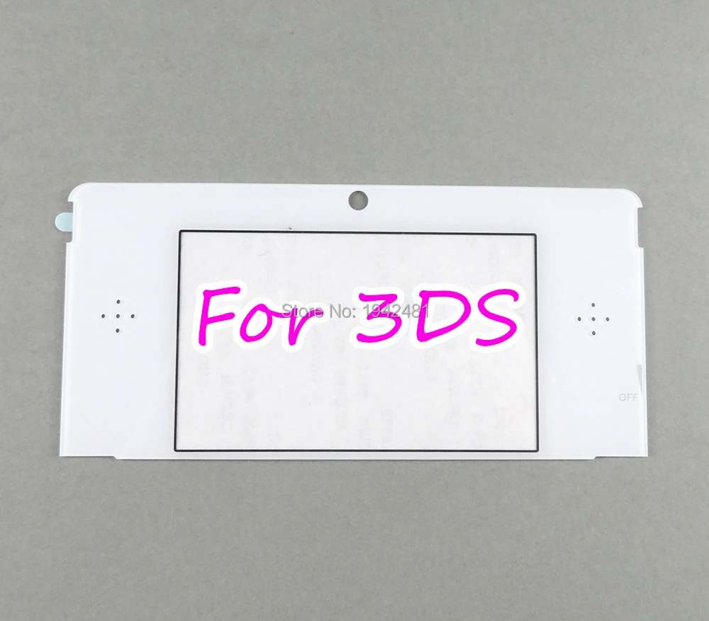 1 шт. для 3DS Новый Сменный пластиковый верхний передний ЖК экран рамка крышка