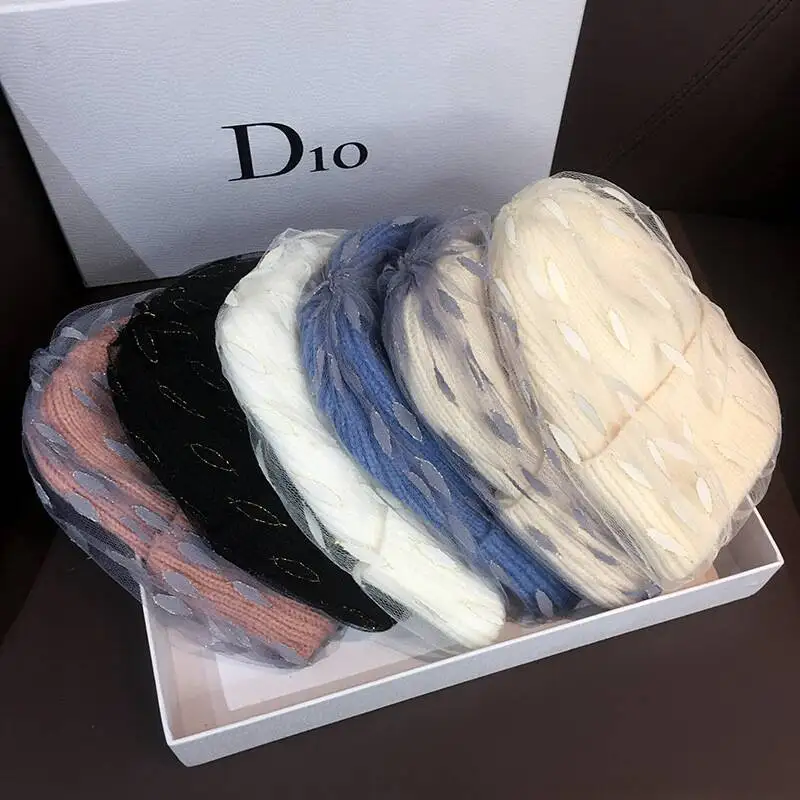 Whole Fashion All-match Warm Head Hat Sweet and Elegant Yarn Wave Point Knitted Hat
Whole Fashion All-match Warm Head Hat Sweet and Elegant Yarn Wave Point Knitted Hat