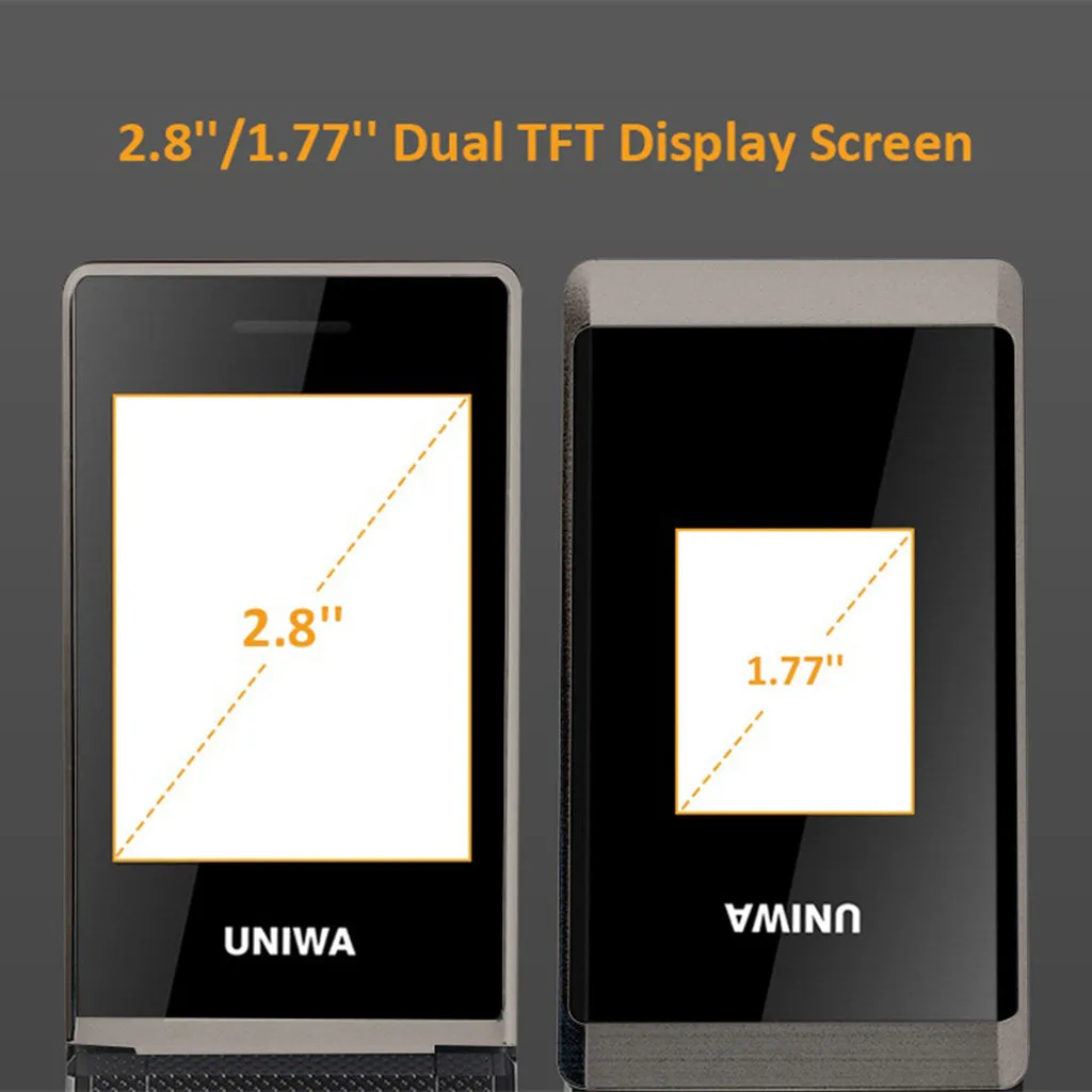 Unlocked 2.8 Folding Classic Flip Phone Dual Sim Free Basic Simple Phone For Elderly English Spanish Italian Russian Hebrew
Unlocked 2.8 Folding Classic Flip Phone Dual Sim Free Basic Simple Phone For Elderly English Spanish Italian Russian Hebrew